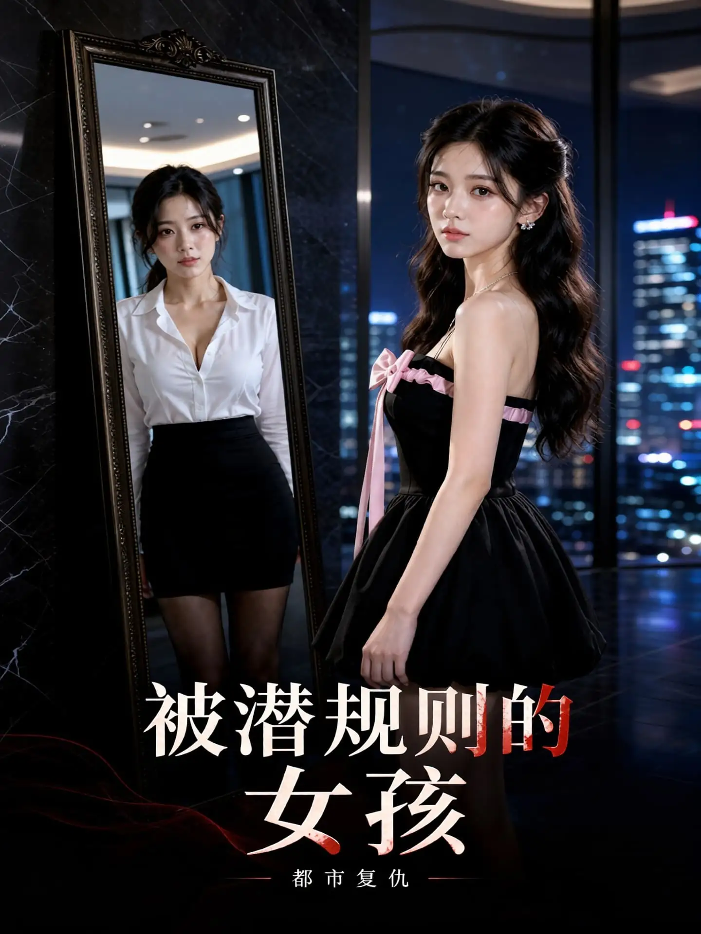 都市短剧《加班到十点的人》封面